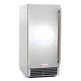 Blaze 50 Lb. 15-Inch Outdoor Ice Maker With Gravity Drain - BLZ-ICEMKR-50GR