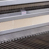 Blaze Sunrise 8-Ft Outdoor Kitchen Island w/ 32-Inch Marine-Grade Premium LTE+ Gas Grill in Architectural Bronze w/ Keon Countertop