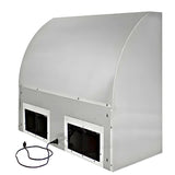 Blaze 42-Inch 2000 CFM Stainless Steel Outdoor Vent Hood - BLZ-42-VHOOD