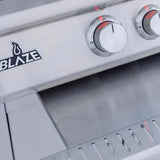 Blaze 26-inch outdoor oven built into outdoor kitchen
