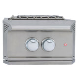 Blaze LTE Pro power burner installed in outdoor kitchen