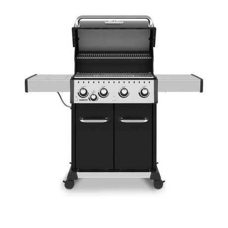 Broil King Baron 440 PRO 4-Burner Gas Grill With Side Burner