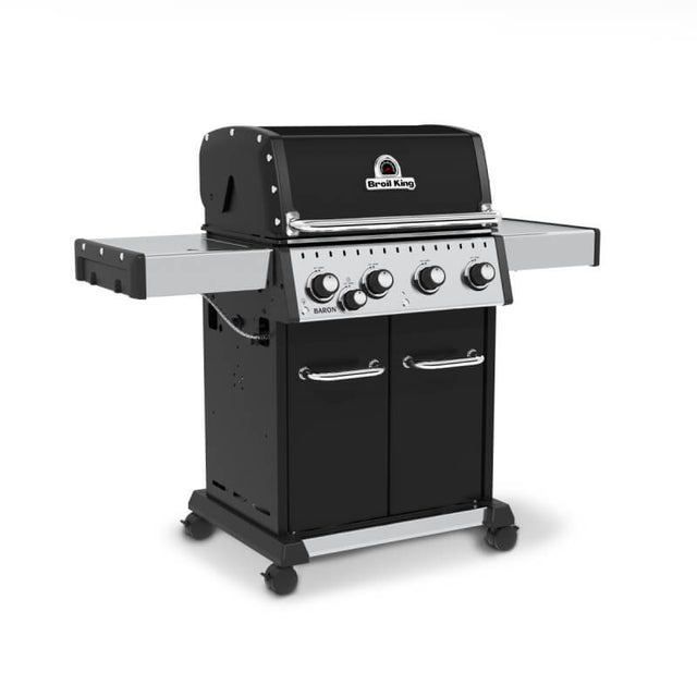 Broil King Baron 440 PRO 4-Burner Propane Gas Grill With Side Burner