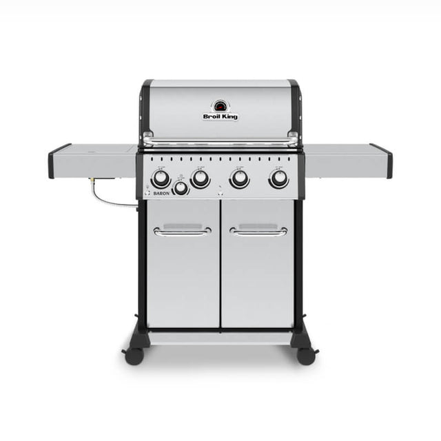 Broil King Baron S 440 PRO IR 4-Burner Gas Grill With Infrared Side Burner
