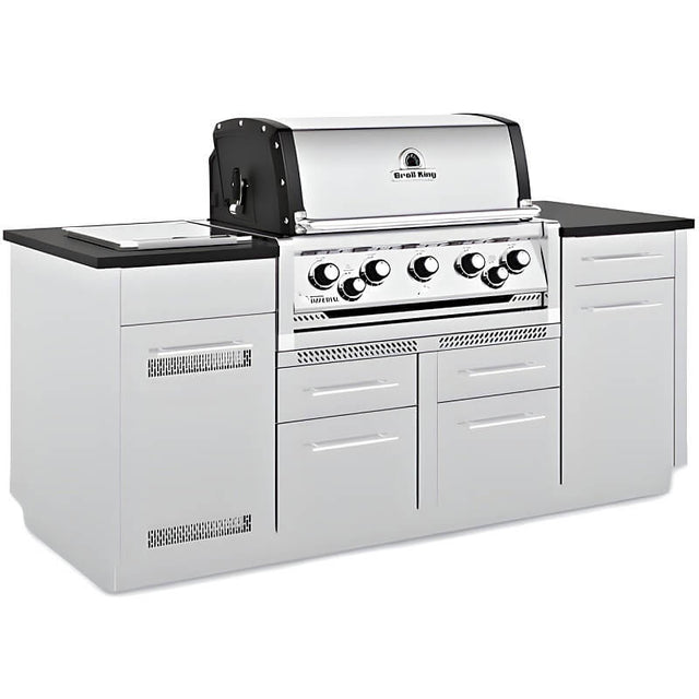 Broil King Imperial S 590i 5-Burner Natural Gas Grill Center