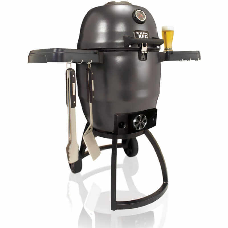 Broil King Keg 5000 Steel Charcoal Kamado Grill - Gray - 911470