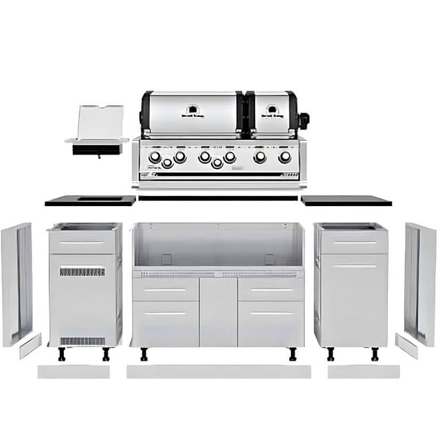 Broil King Imperial S 690i 6-Burner Natural Gas Grill Center