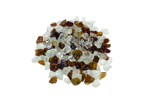 Amantii Canyon Brown Fire Glass Media 5 lb | AMSF-GLASS-15