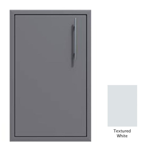 Canyon Series 24"w by 29"h Single Door Enclosure w/ Adj. Shelf (Left Hinge) In Textured White - CAN004-F01-LftHng-TexturedWhite