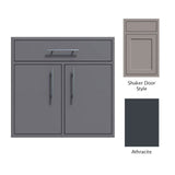Challenger Designs Canyon Series Double Combo cabinet – Shaker doors, Anthracite