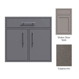 Challenger Designs Canyon Series Double Combo cabinet – Shaker doors, Cappuccino