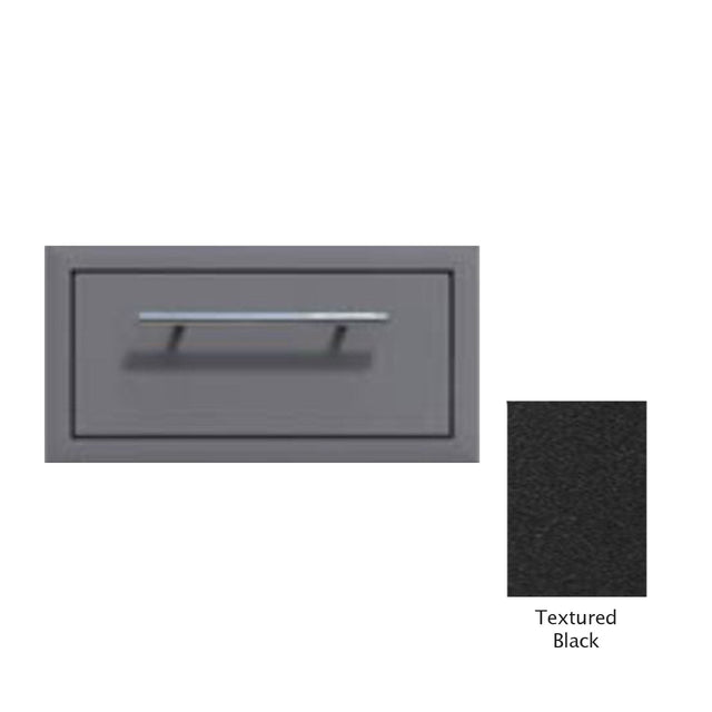Canyon Series 16"w by 11"h Paper Towel Holder Enclosure In Textured Black - CAN016-F01BH-TexturedBlack
