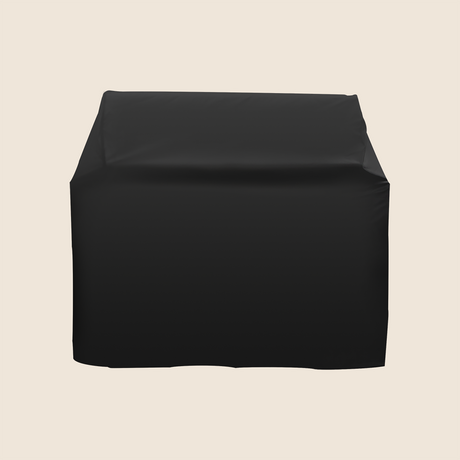 Summerset CARTCOV-25D Deluxe Freestanding Cover for 25-Inch Sizzler Grills - front view