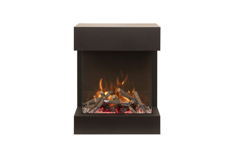 Amantii Cube Lumina with oak log media