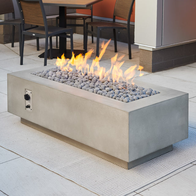 Cove Linear Gas Fire Pit Table 54"