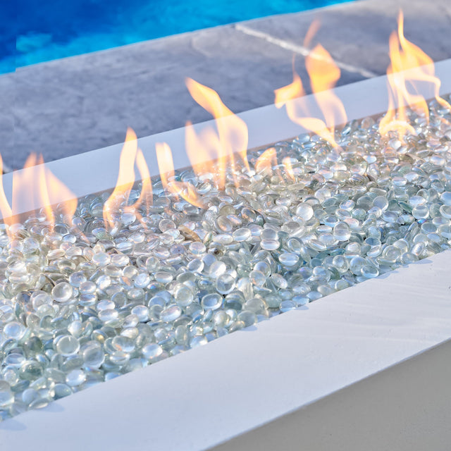 The Outdoor GreatRoom Cove Linear Gas Fire Pit Table 72"