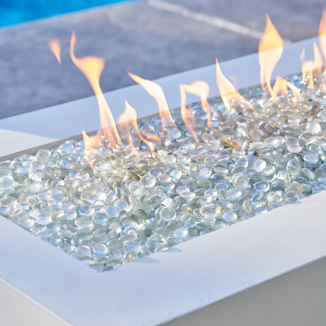 The Outdoor GreatRoom Cove Linear Gas Fire Pit Table 72"