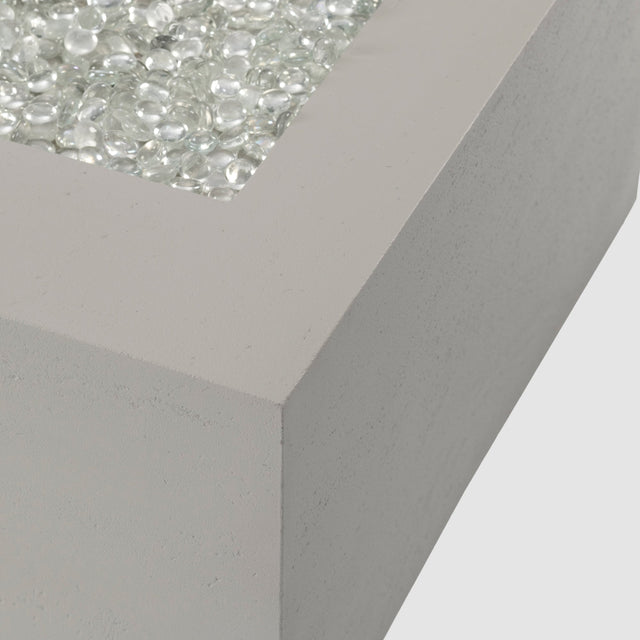 The Outdoor GreatRoom Cove Linear Gas Fire Pit Table 72"