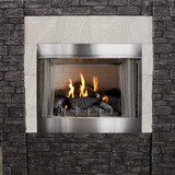 Carol Rose 42" Vent Free Premium Outdoor Stainless Steel Fireplace