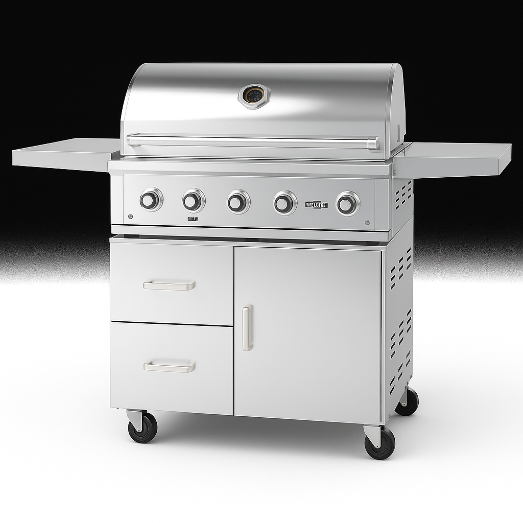 Wildfire Ranch Pro 42” Freestanding 4 Burner Gas Grill