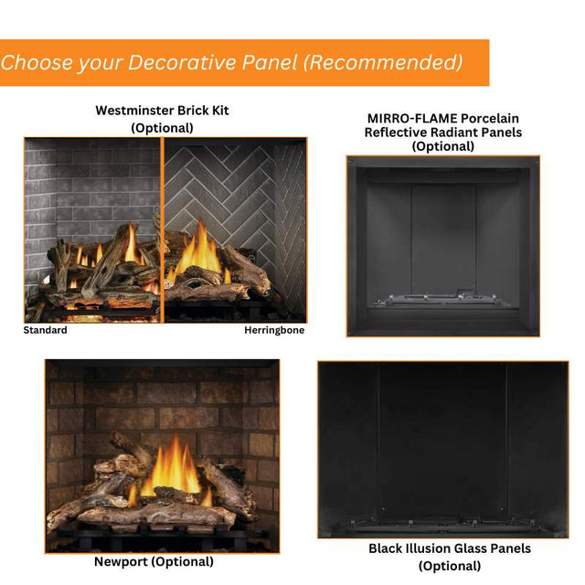 Napoleon Altitude 42" Direct Vent Fireplace | A42