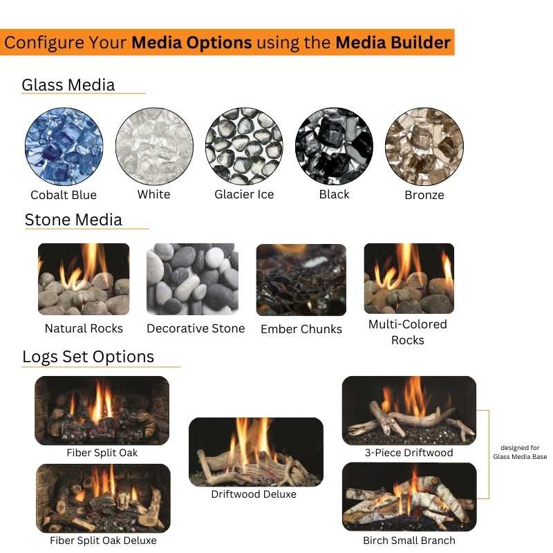 Kingsman IDV44 44" Direct Vent Fireplace Insert