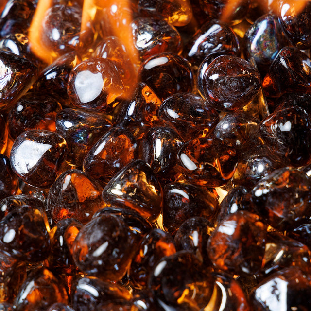 Tempered Fire Glass Diamonds