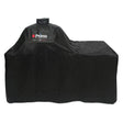 Primo Grill Cover for kamado grill in cypress countertop table