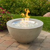 The Outdoor GreatRoom Cove Round Gas Fire Pit Bowl 29"