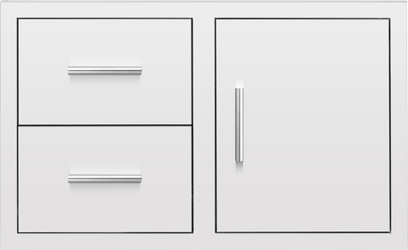 Summerset DC2-36 Drawer & Door Combo - handle detail