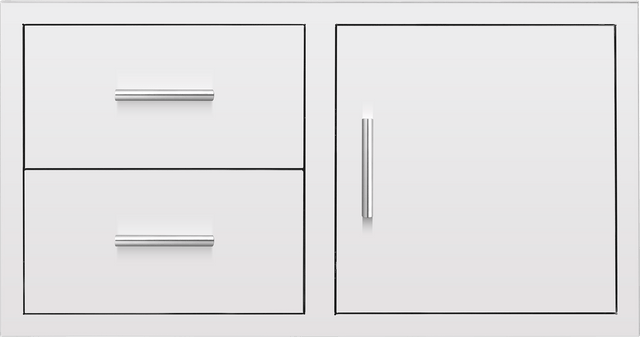 Summerset DC2-42 Drawer & Door Combo - handle detail