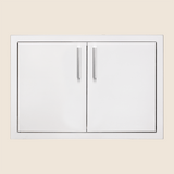 Summerset DD-26 26-Inch Stainless Steel Double Access Door - straight view