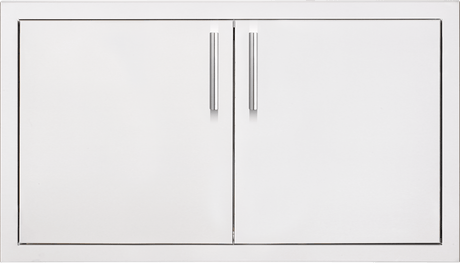 Summerset DD-30 30-Inch Stainless Steel Double Access Doors - straight view