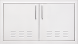 Summerset DD-33V Vented Double Access Door - vent detail