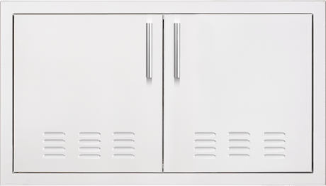 Summerset DD-33V Vented Double Access Door - vent detail