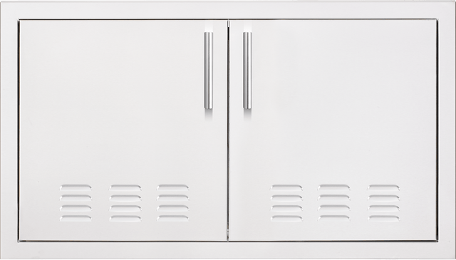 Summerset DD-33V Vented Double Access Door - vent detail