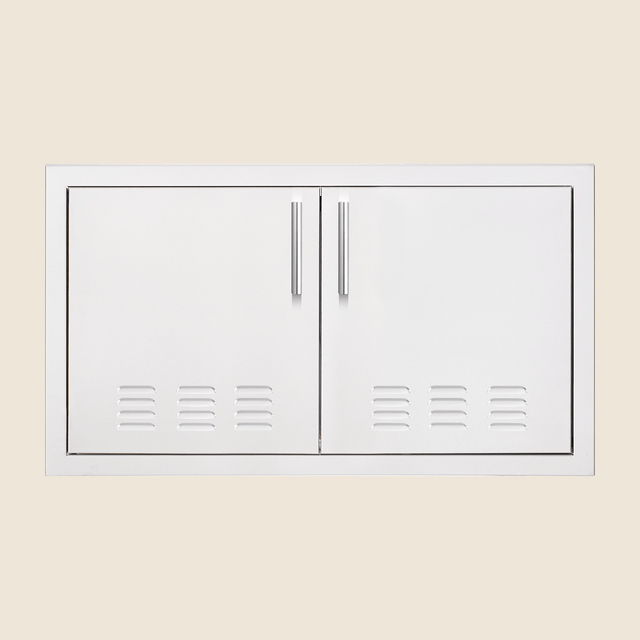 Summerset DD-33V 33-Inch Vented Double Access Door - straight view