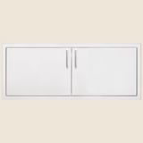 Summerset DD-42 42-Inch Stainless Steel Double Access Doors - straight view