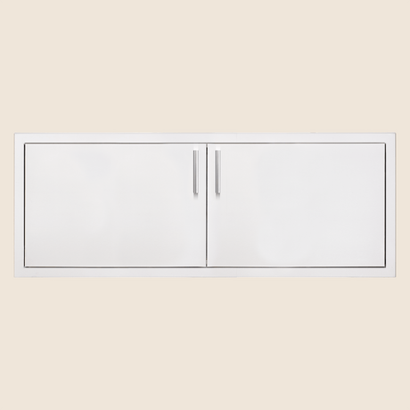 Summerset DD-45 45-Inch Stainless Steel Double Access Doors - straight view