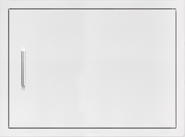 Summerset DH-27M Horizontal Access Door - handle and latch detail