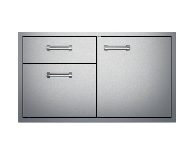 Delta Heat 30-Inch Stainless Steel Access Door & Double Drawer Combo