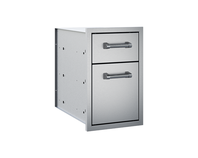 Delta Heat 13-Inch Stainless Steel Double Access Drawer