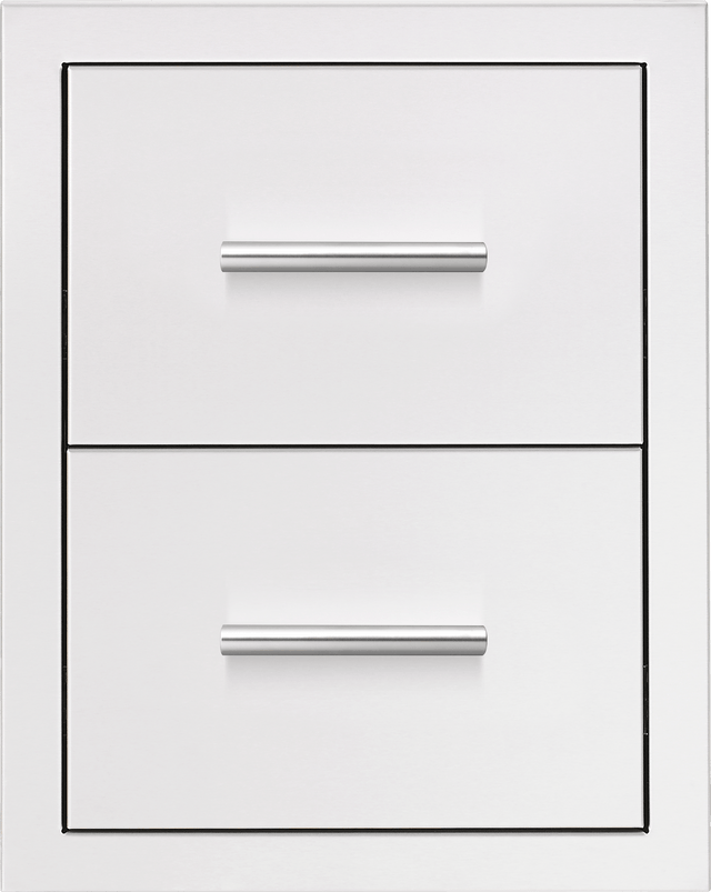 Summerset DR2-17M Masonry Double Drawer - handle detail