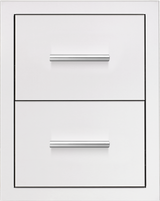 Summerset DR2-17 17-Inch Flush Mount Double Drawer - handle detail