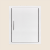 Summerset DV-18 18x22-Inch Stainless Steel Vertical Access Door - straight view