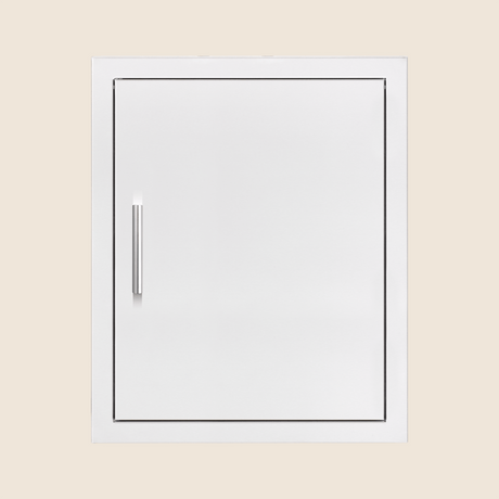 Summerset DV-18 18x22-Inch Stainless Steel Vertical Access Door - straight view