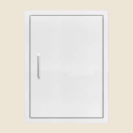 Summerset DV-20 20x27-Inch Stainless Steel Vertical Access Door - straight view