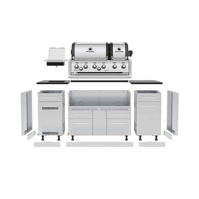 Broil King Imperial S 690i 6-Burner Propane Gas Grill Center