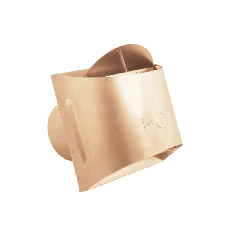 Duravent 5" x 8" DirectVent Pro High Wind Sconce Cap Copper | 58DVA-HSCH-C