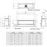 Majestic Echelon II 60 Inch Linear Direct Vent Gas Fireplace - ECHEL60IN-C